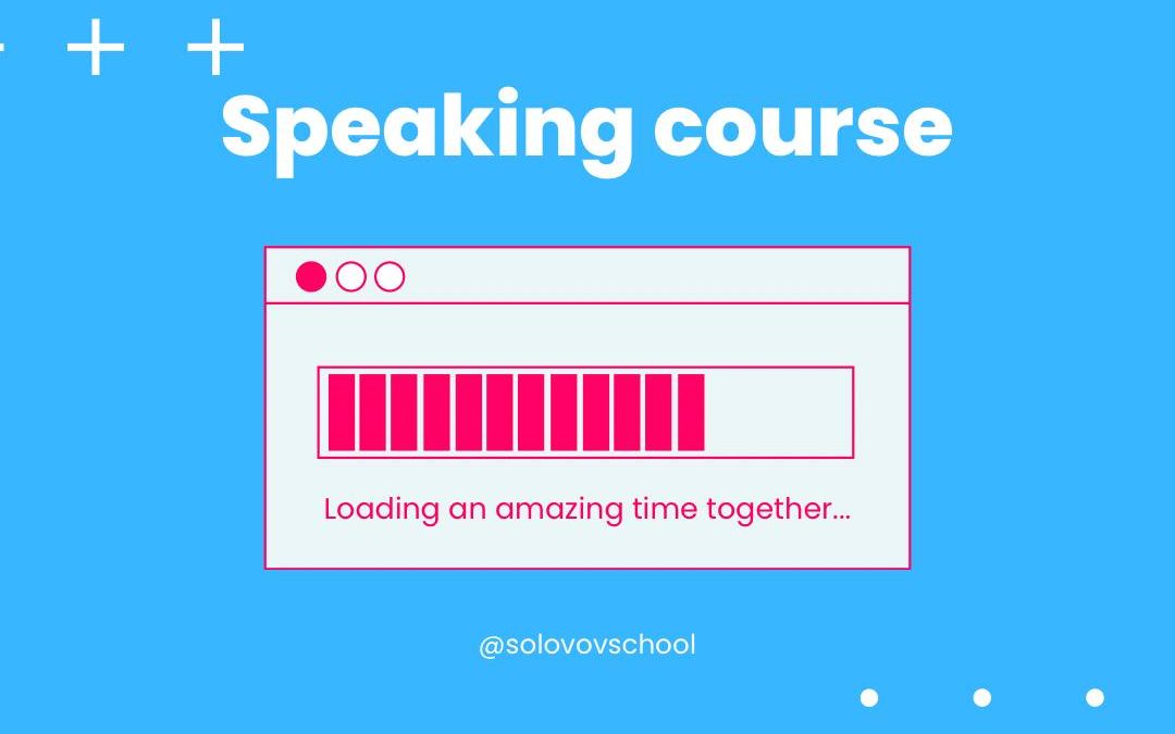 Speaking course